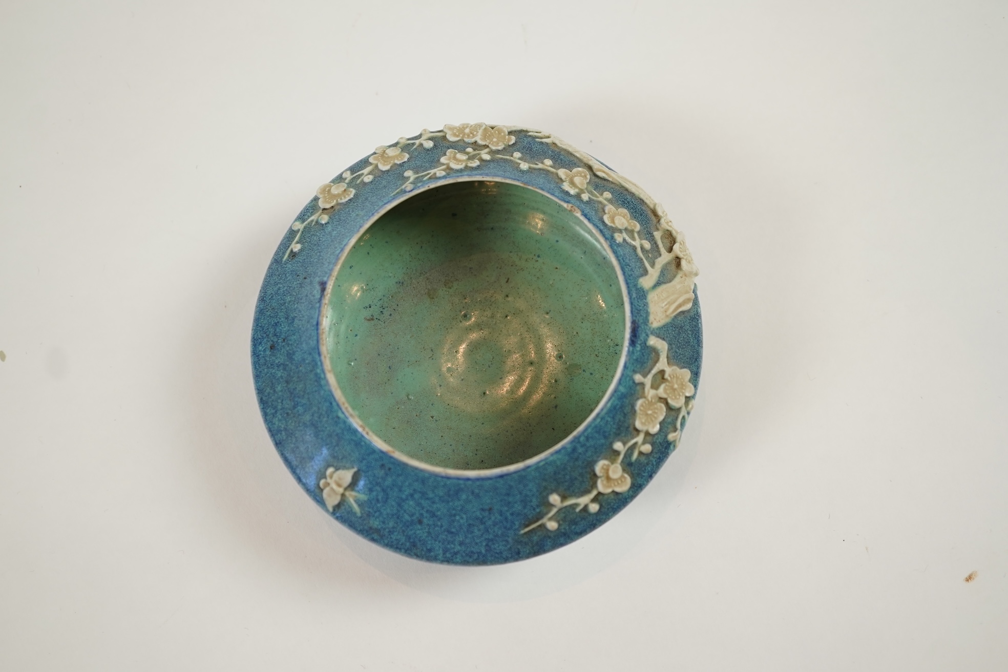 A Chinese robin’s egg glazed brushwasher, late 19th century